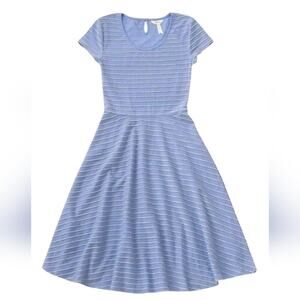 Matilda Jane Exploration Adventure Begins striped Dress Small